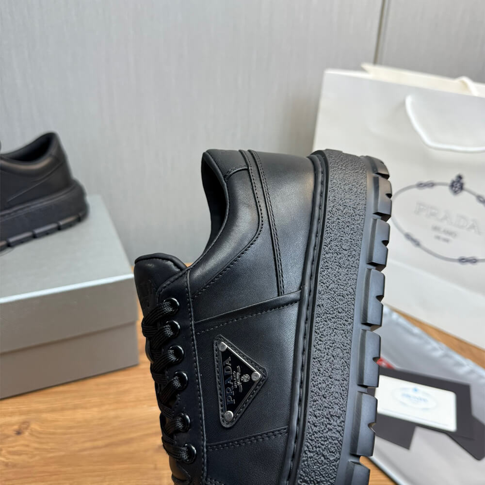 Prada Leather Sneakers Shoes - Replica Luxury Bags™