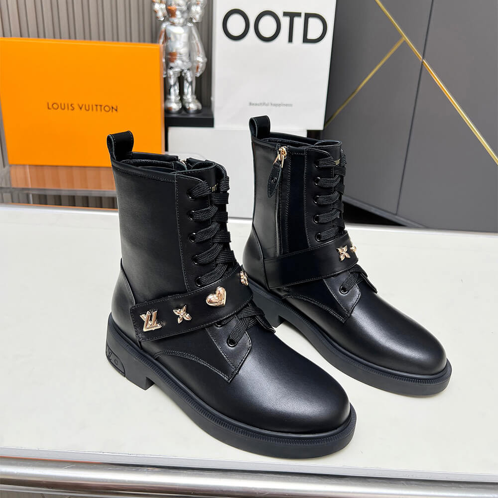 LV Citizen Flat Ranger Boot Shoes - Replica Luxury Bags™