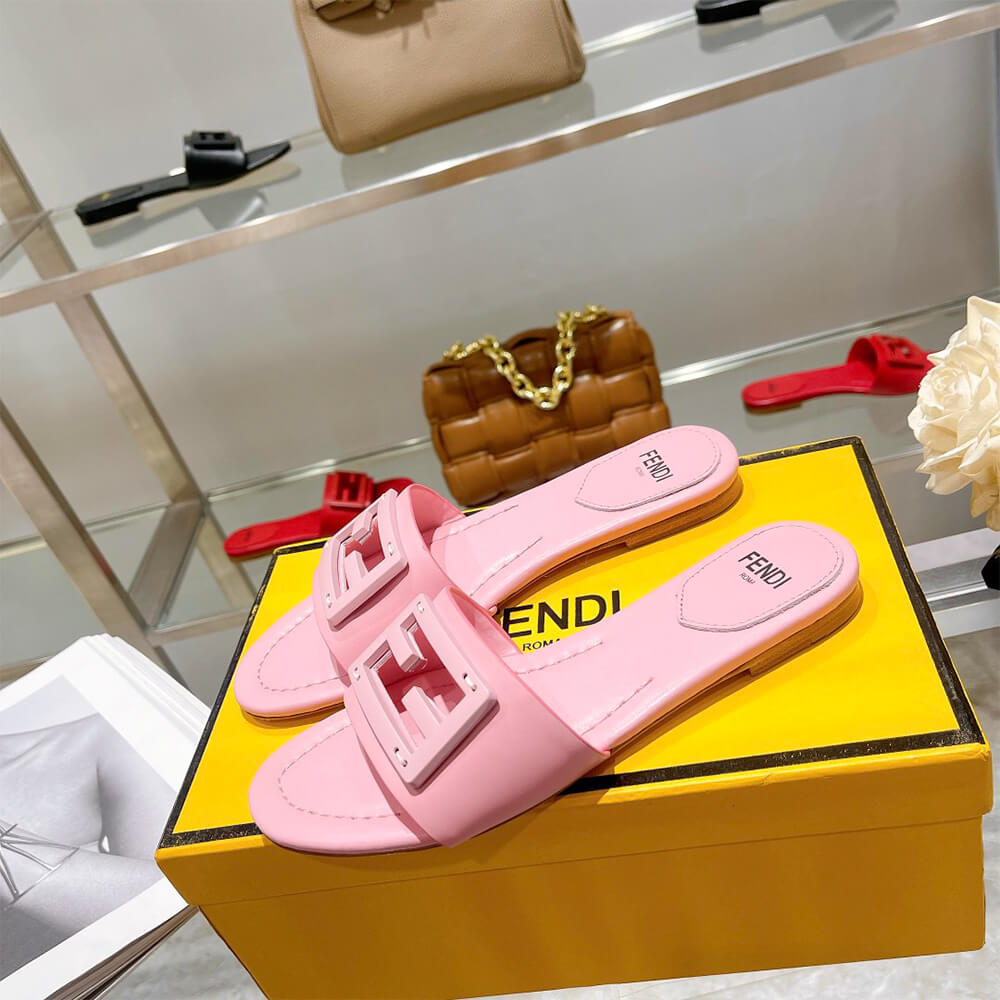 Fendi Baguette Slides Shoes - Replica Luxury Bags™