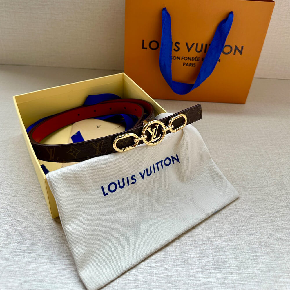 LV Circle Prime 20mm Reversible Belt - Replica Luxury Bags™
