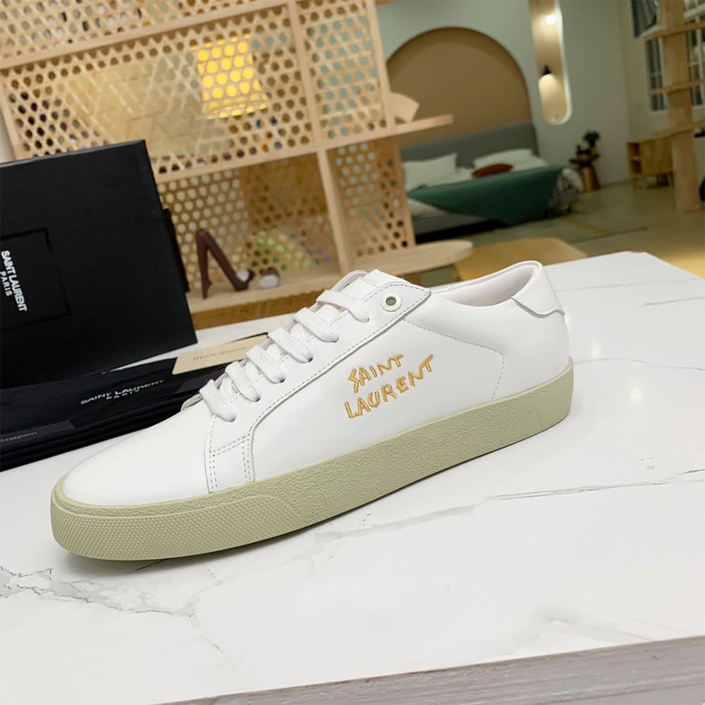 YSL Court Classic Sneaker Shoes - Replica Luxury Bags™