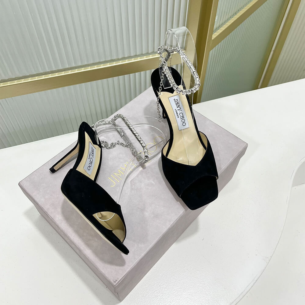 JIMMY CHOO Saeda Sandal 85 Shoes - Replica Luxury Bags™