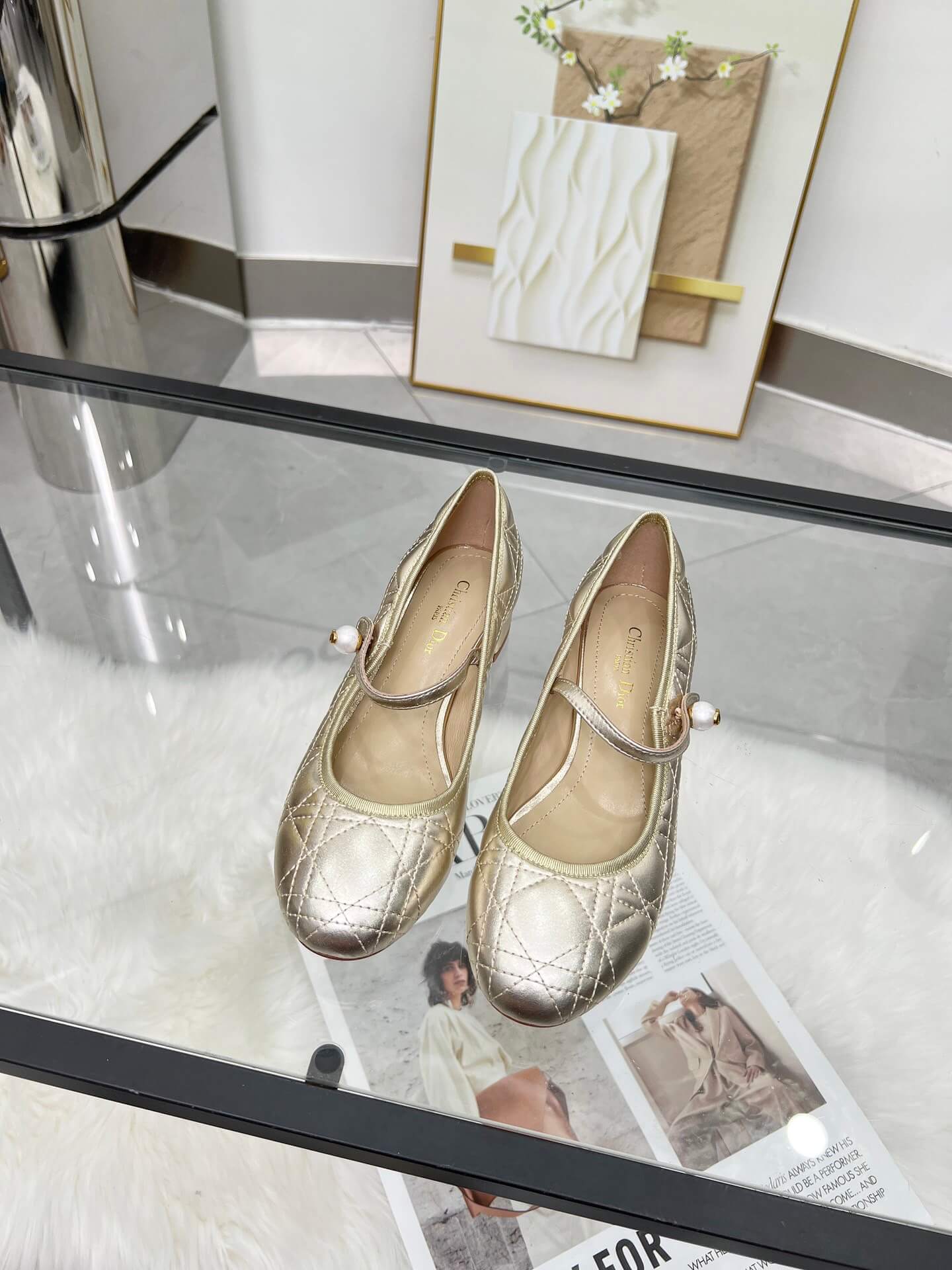 Dior Ballet Pump Shoes - Replica Luxury Bags™