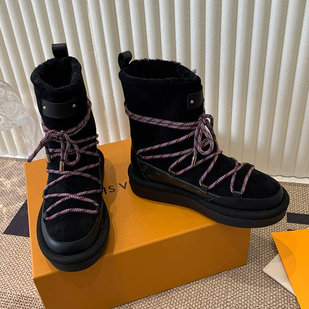 LV Aspen Platform Ankle Boot Shoes - Replica Luxury Bags™