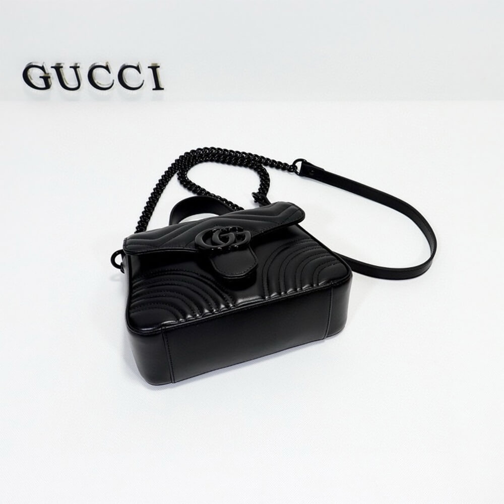 Gucci GG Marmont Mini Top Handle Bag - Replica Luxury Bags™