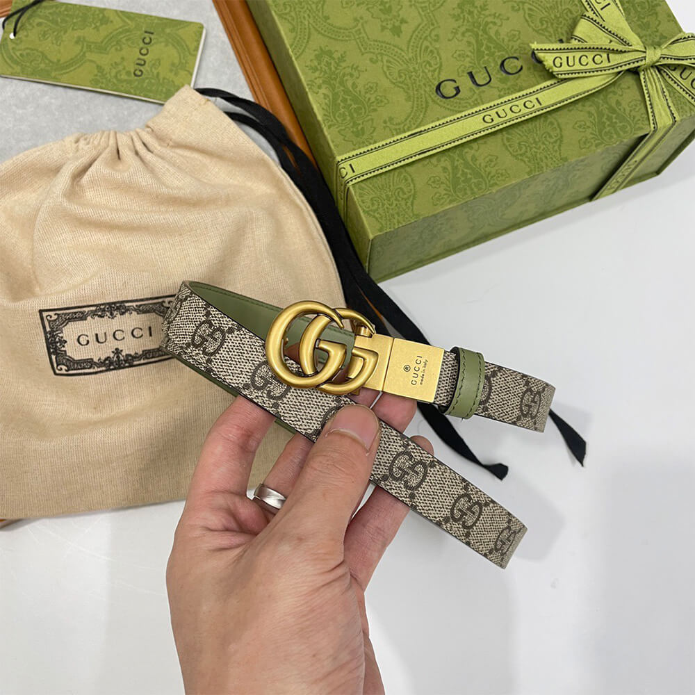 GUCCI Marmont Reversible 20mm Belt - Replica Luxury Bags™