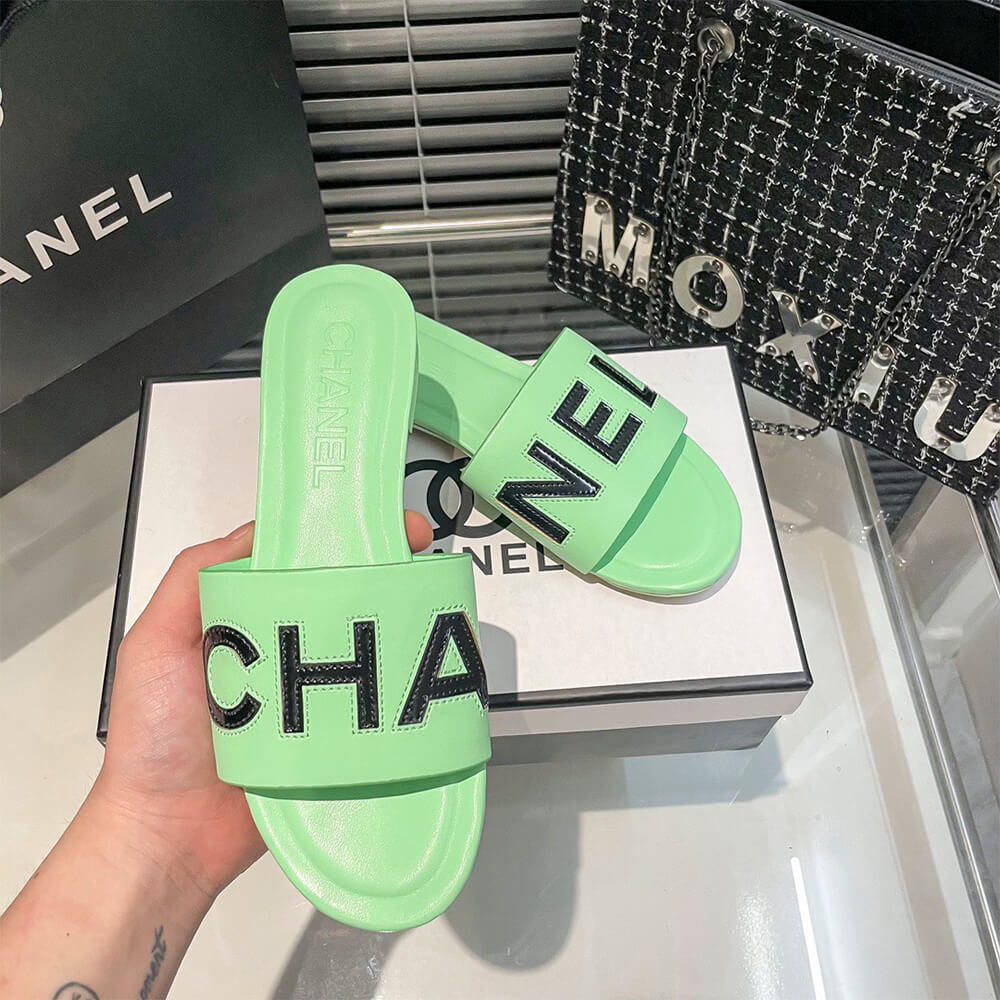 Chanel Slides Shoes - Replica Luxury Bags™