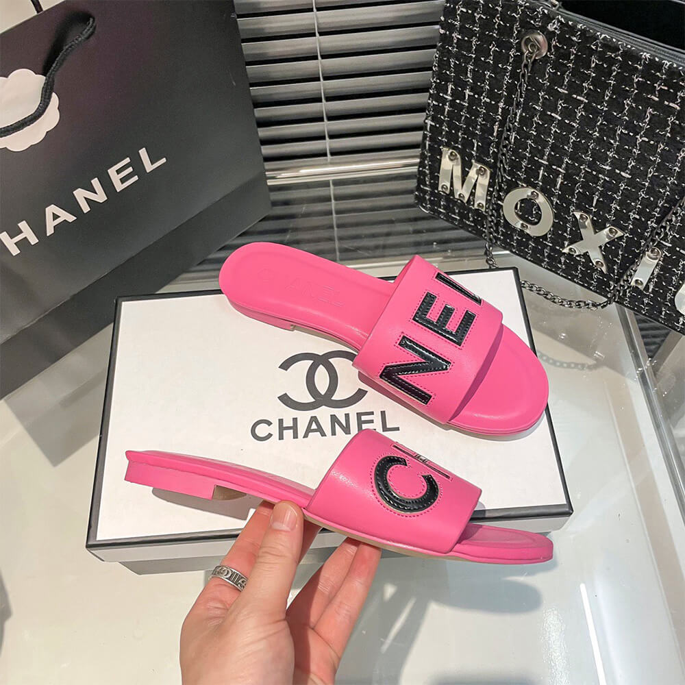 Chanel Slides Shoes - Replica Luxury Bags™