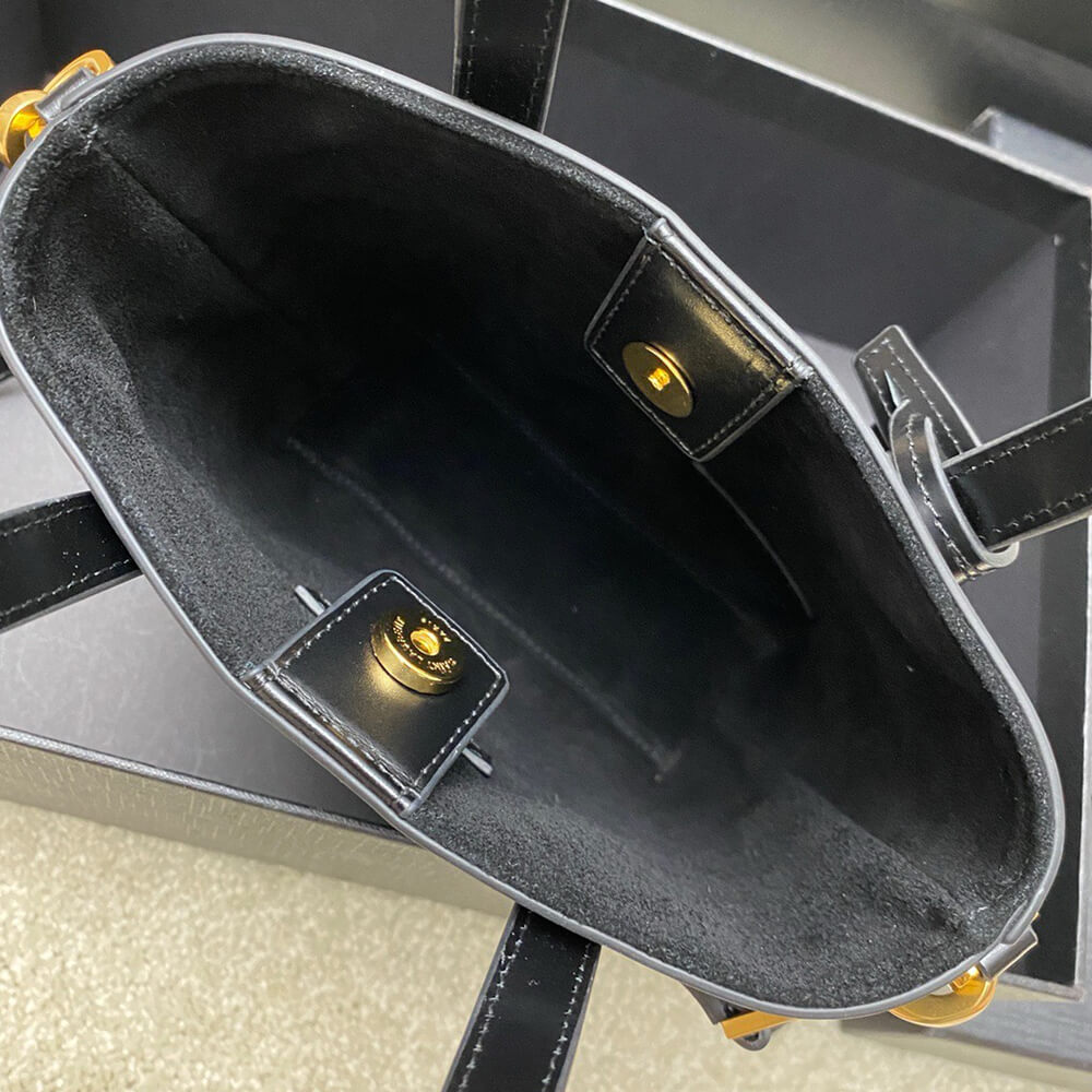 YSL Mini Toy Shopping Bag Saint Laurent In Box Leather - Replica Luxury Bags™