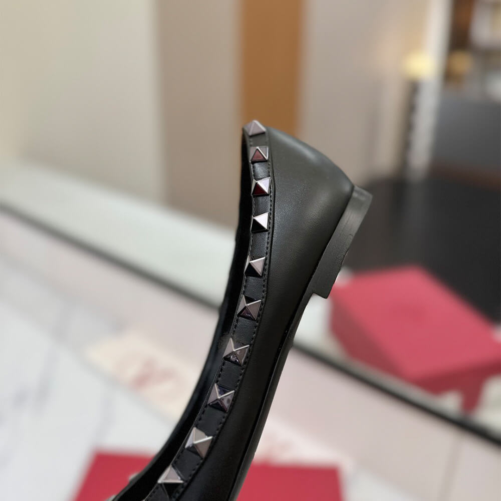 VALENTINO ROCKSTUD BALLET FLAT Shoes - Replica Luxury Bags™
