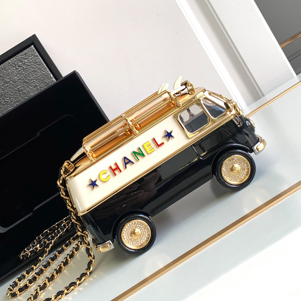 Chanel Mini Van Minaudiere Bag - Replica Luxury Bags™