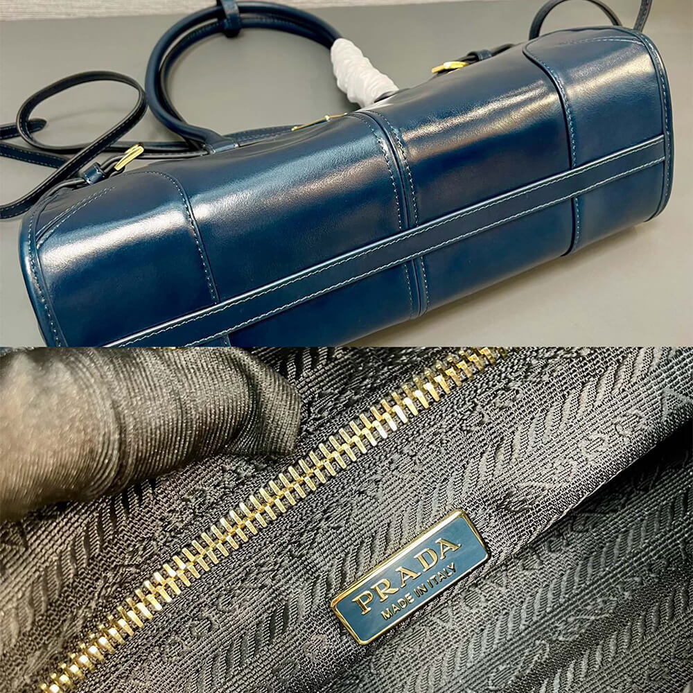 Prada Medium Leather Handbag - Replica Luxury Bags™