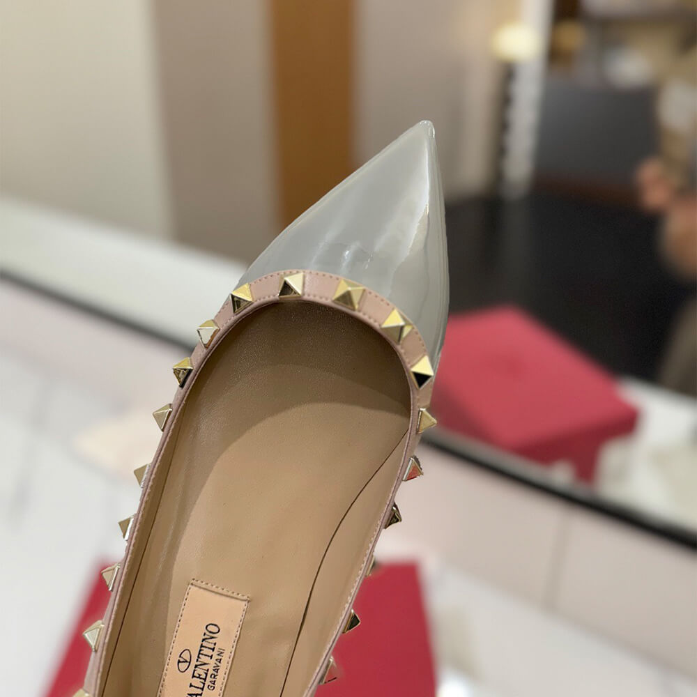 VALENTINO ROCKSTUD BALLET FLAT Shoes - Replica Luxury Bags™