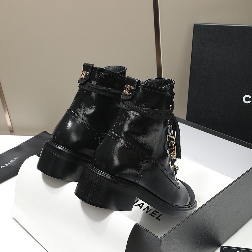 Chanel Combat Boots Shoes - Replica Luxury Bags™