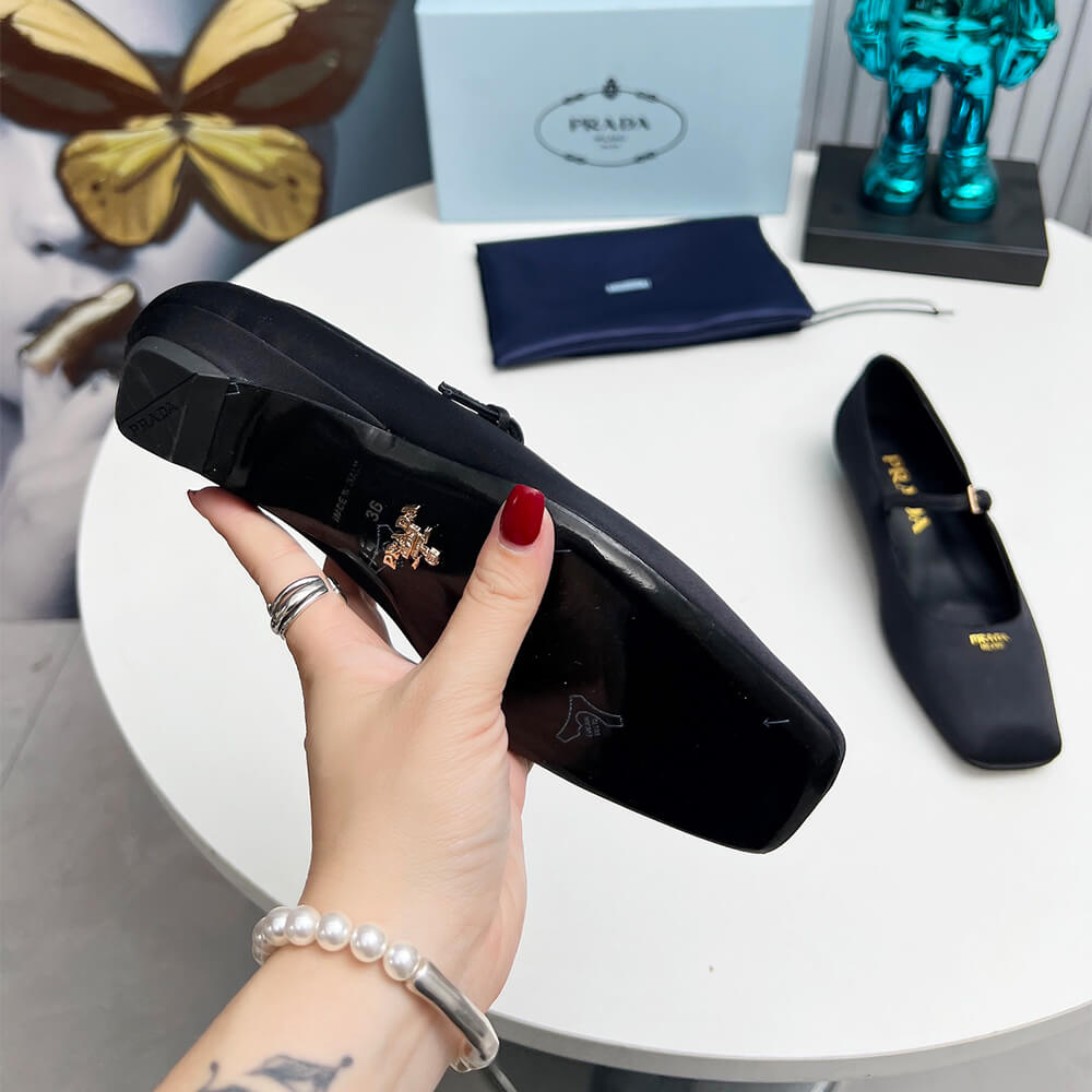 Prada Mary Jane Ballerinas Shoes - Replica Luxury Bags™