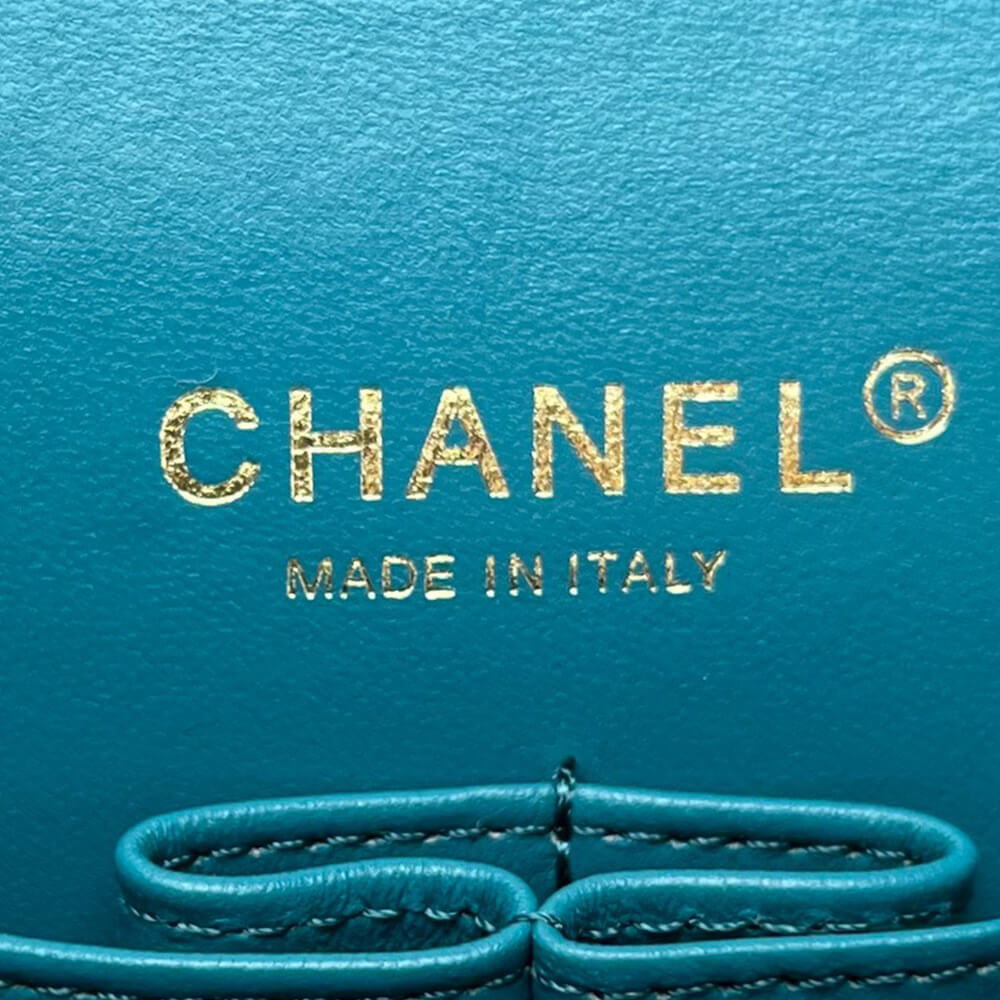 Chanel Classic Flap Tweed Bag in Blue - Replica Luxury Bags™