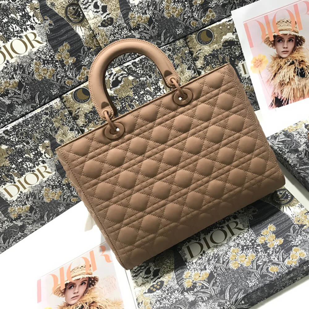 Dior Large Lady Dior Bag - Replica Luxury Bags™