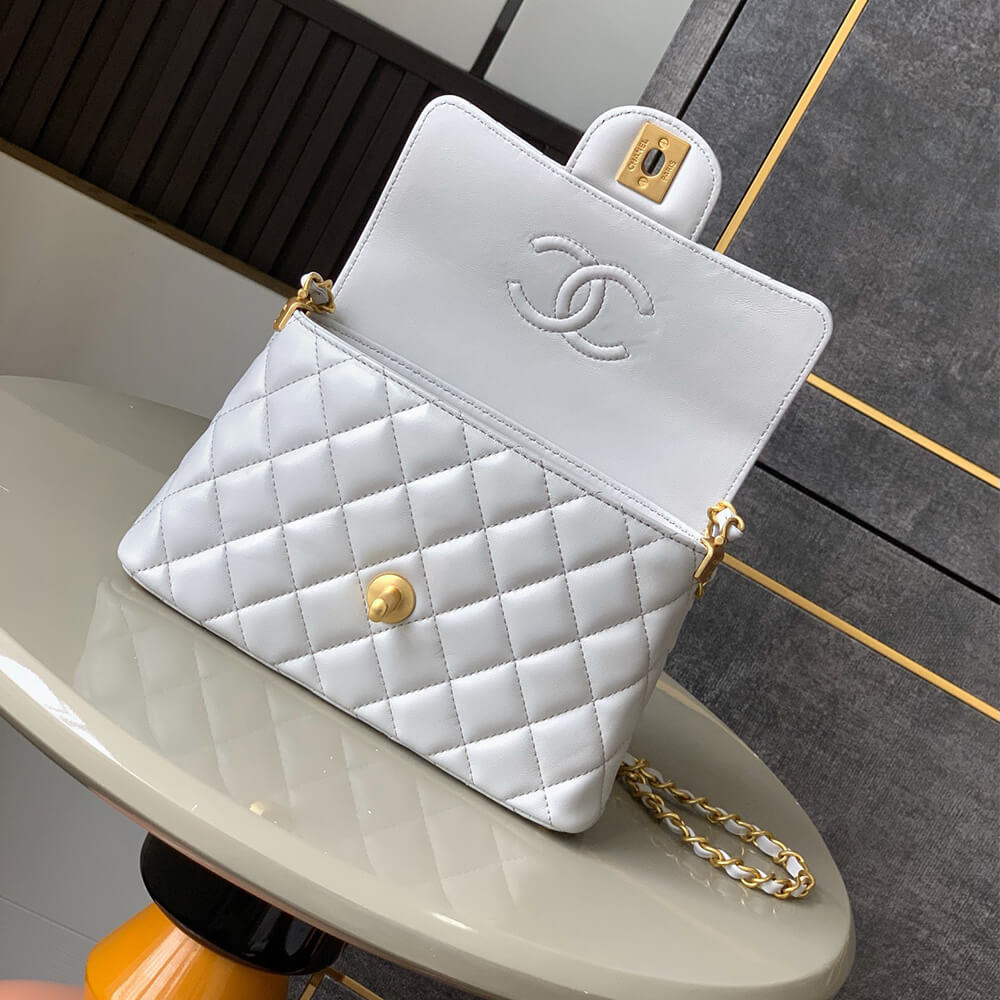 Chanel Small Flap Bag with Top Handle - Replica Luxury Bags™