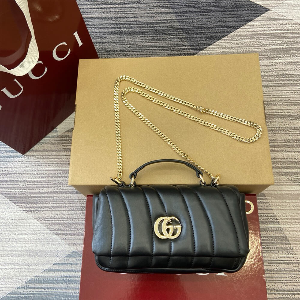 Gucci GG Milano Mini Top Handle Bag - Replica Luxury Bags™