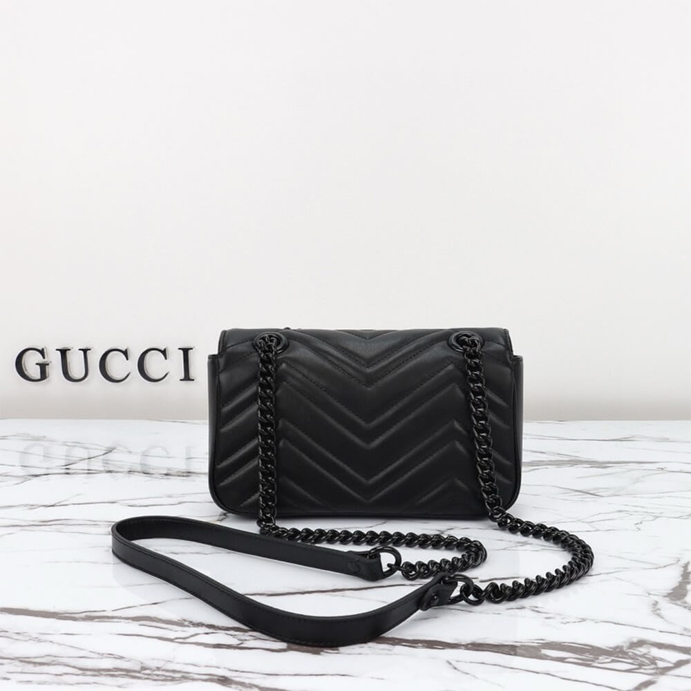 Gucci GG Marmont Mini Shoulder Bag - Replica Luxury Bags™
