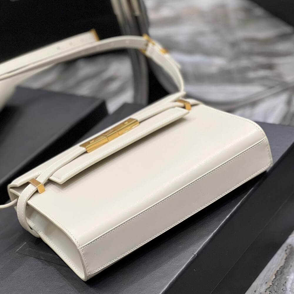 YSL Manhattan Small Shoulder Bag In Box Saint Laurent Leather - Replica Luxury Bags™