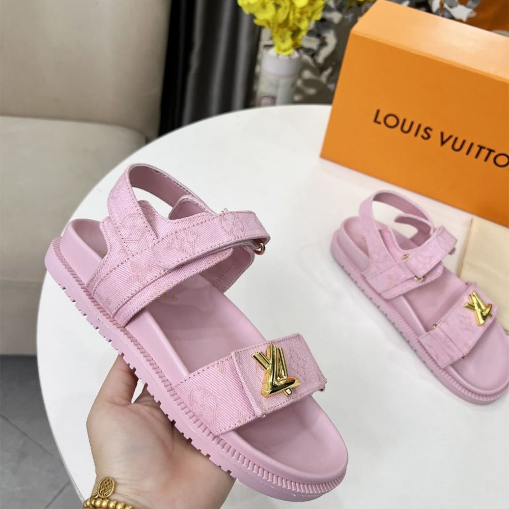 LV Sunset Flat Comfort Sandal Shoes - Replica Luxury Bags™