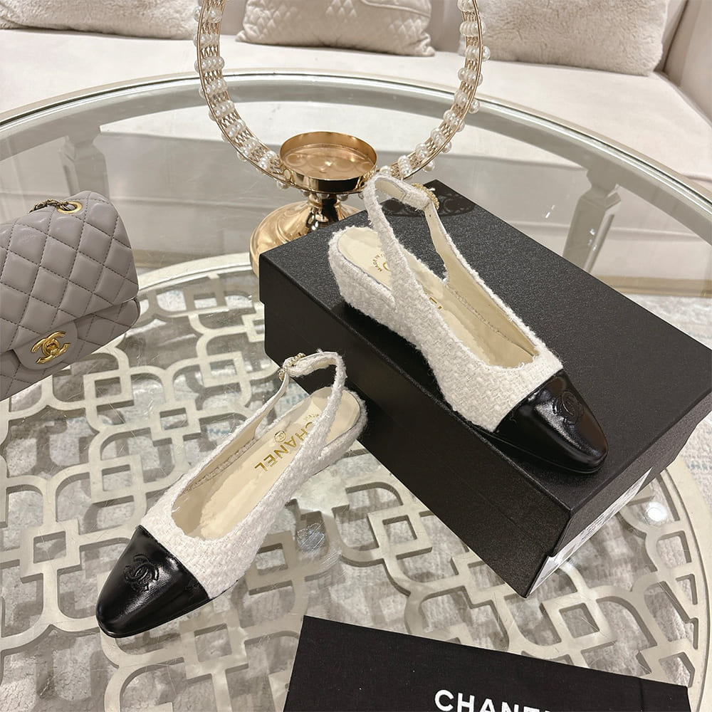 Chanel Slingbacks Shoes - Replica Luxury Bags™