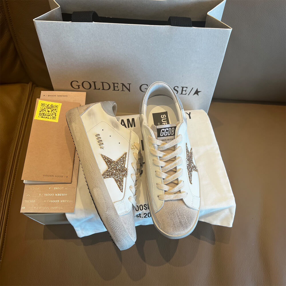 Golden Goose Super-Star Sneakers Shoes - Replica Luxury Bags™