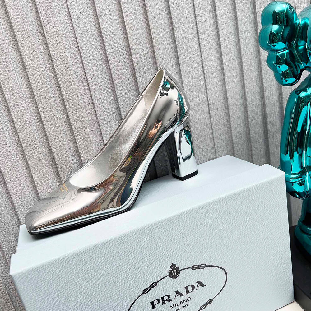 Prada Patent Leather Pumps 85mm Shoes - Replica Luxury Bags™