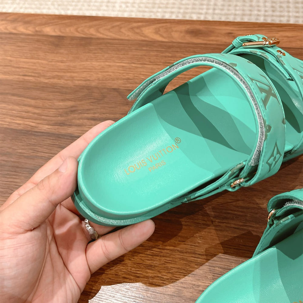 LV Bom Dia Flat Comfort Mule Shoes - Replica Luxury Bags™