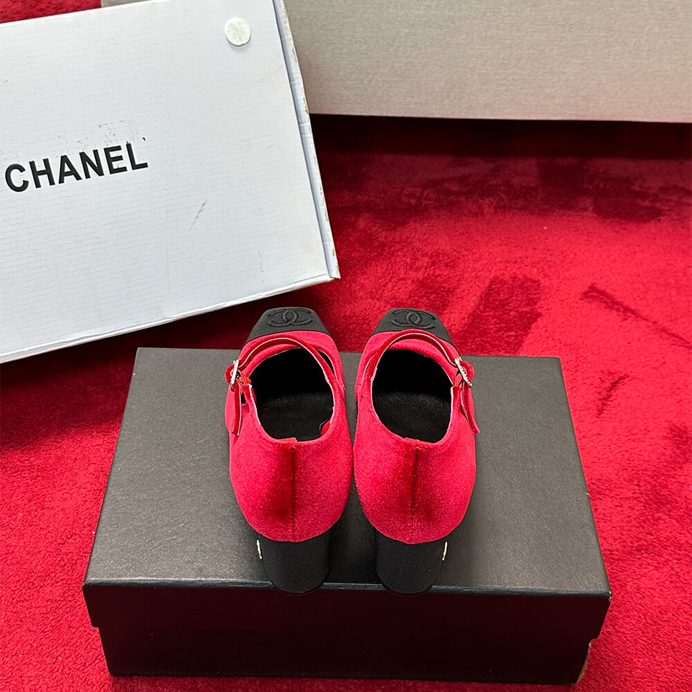 Chanel Mary Janes Heel Shoes - Replica Luxury Bags™
