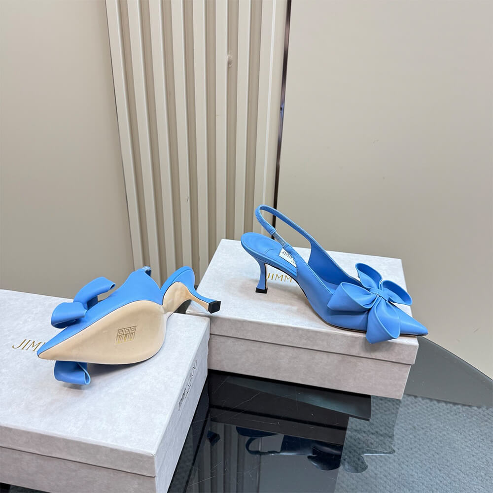 JIMMY CHOO Staz Sling Back 70 Shoes - Replica Luxury Bags™