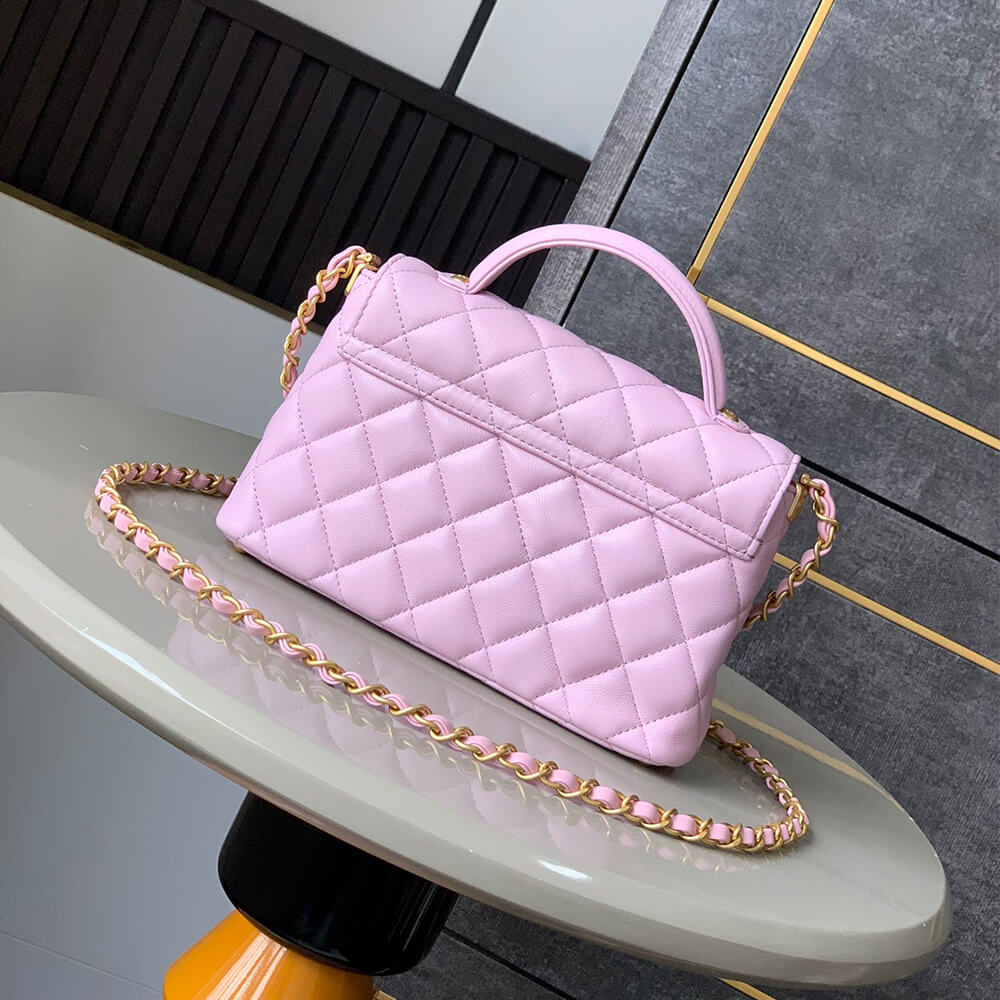 Chanel Small Flap Bag with Top Handle - Replica Luxury Bags™