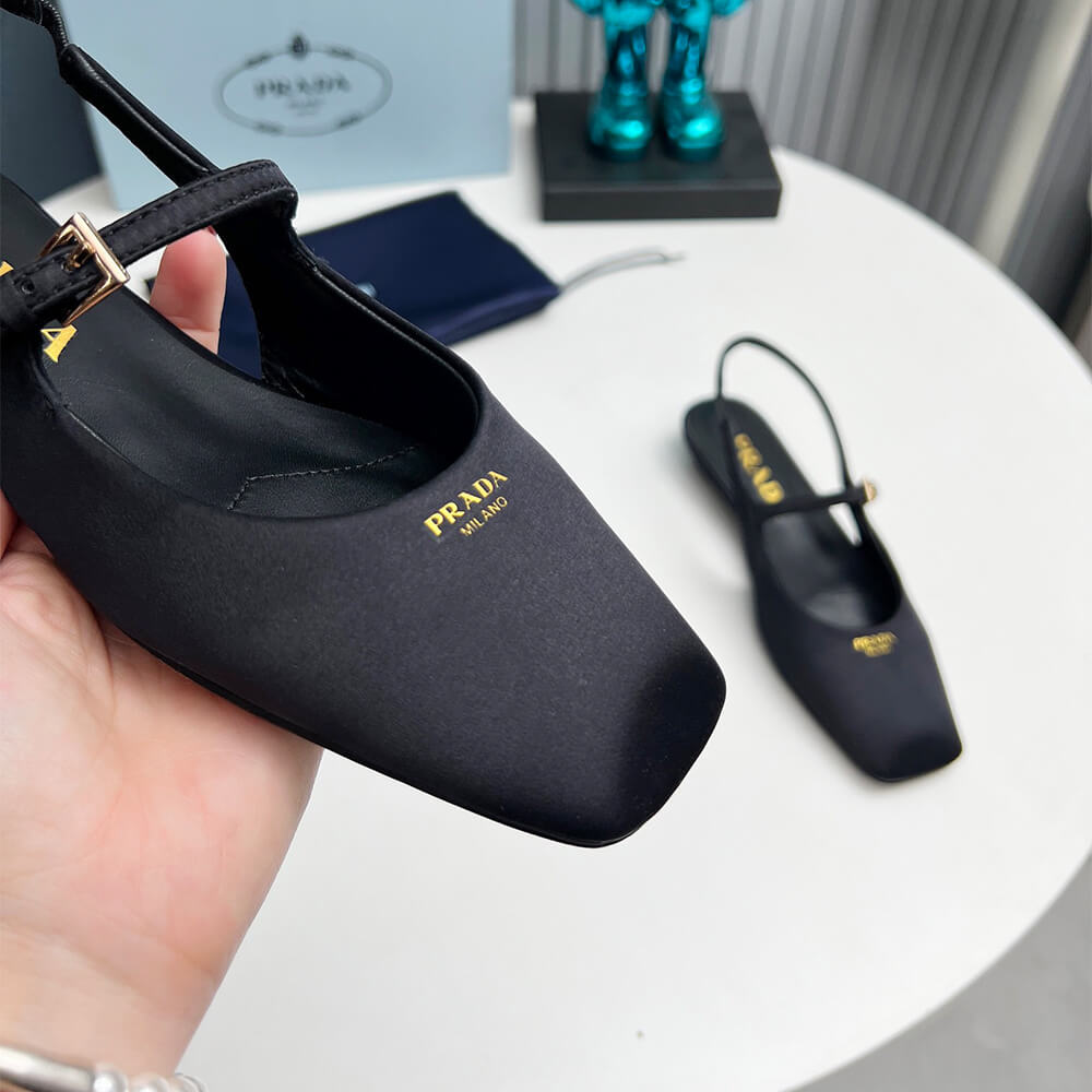 Prada Slingback Ballerinas Shoes - Replica Luxury Bags™