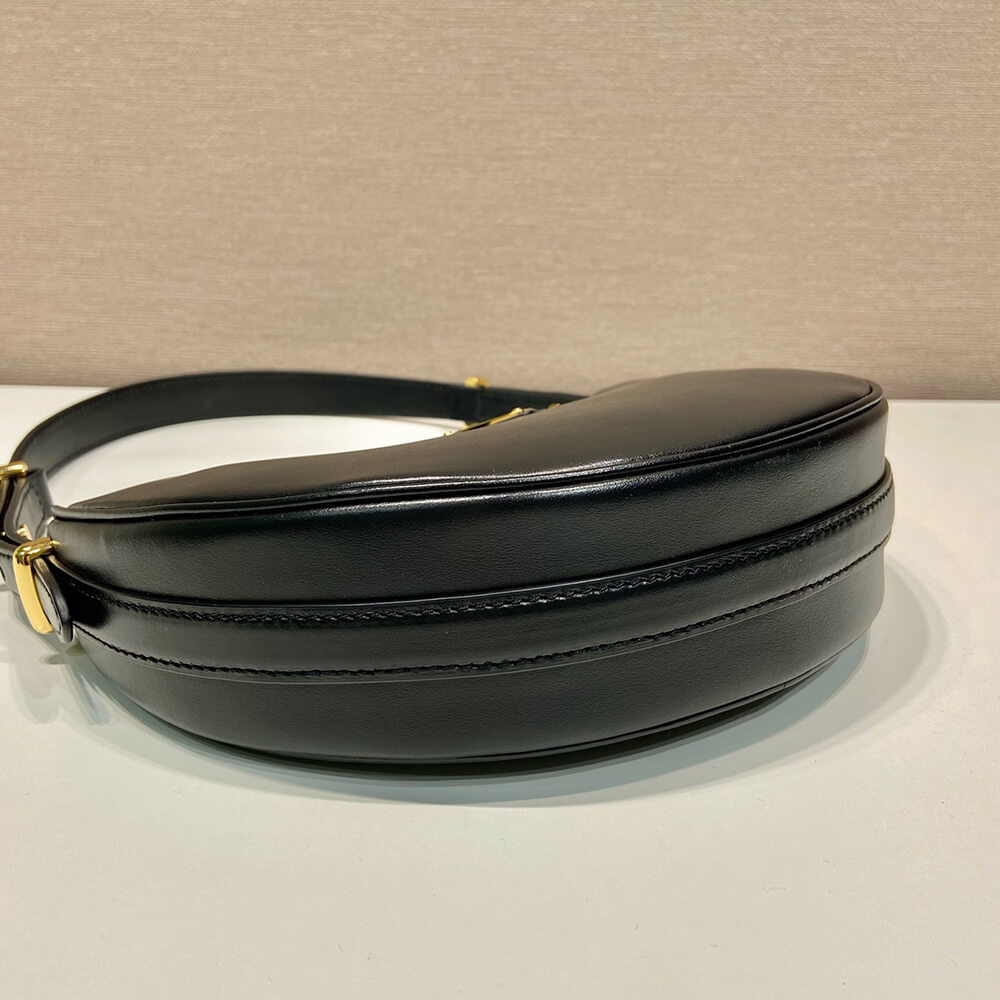 Prada Arqué Small Leather Shoulder Bag - Replica Luxury Bags™