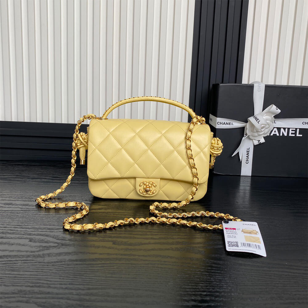 Chanel Flap Bag with Top Handle - Replica Luxury Bags™