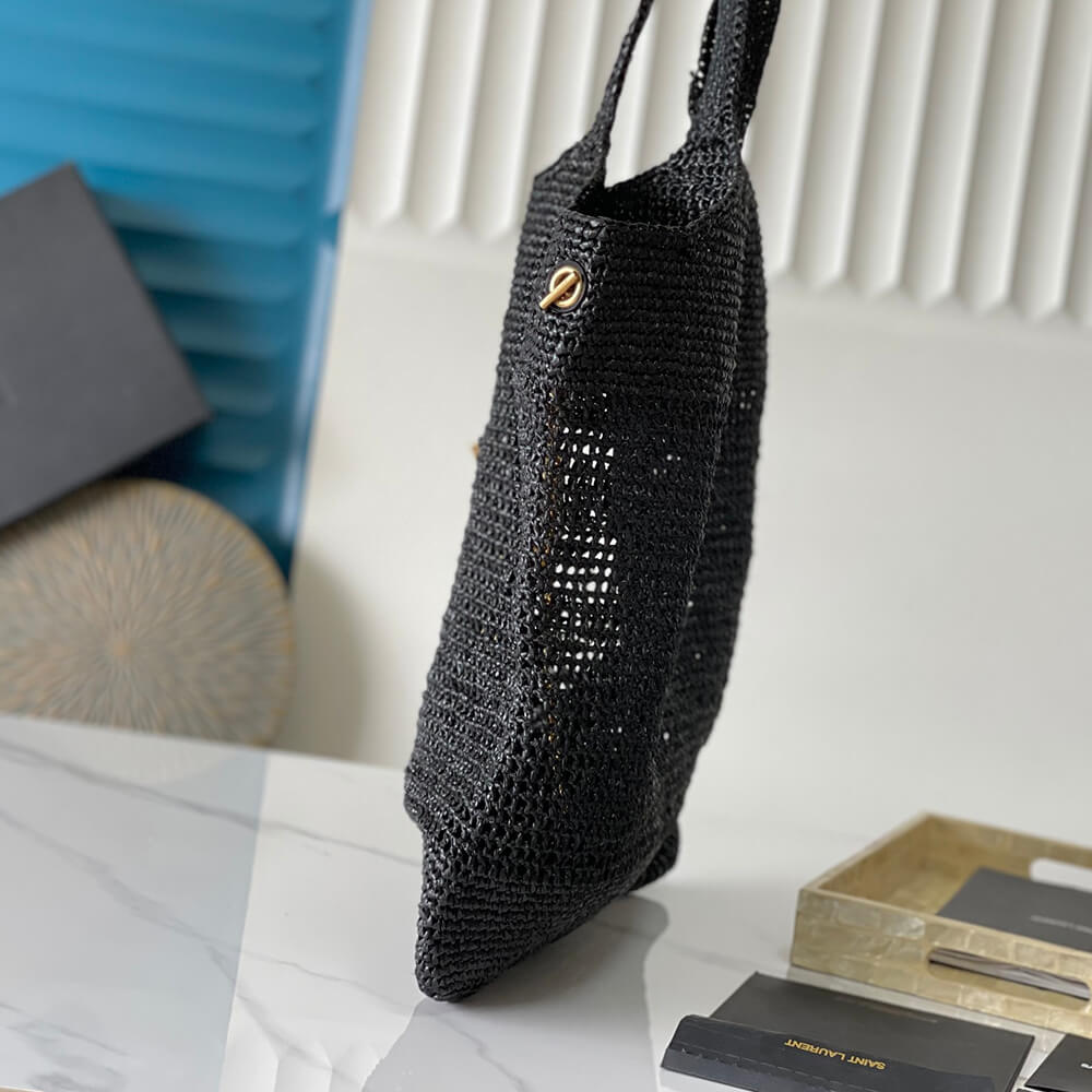 YSL Saint Laurent Icare Bag in Raffia - Replica Luxury Bags™