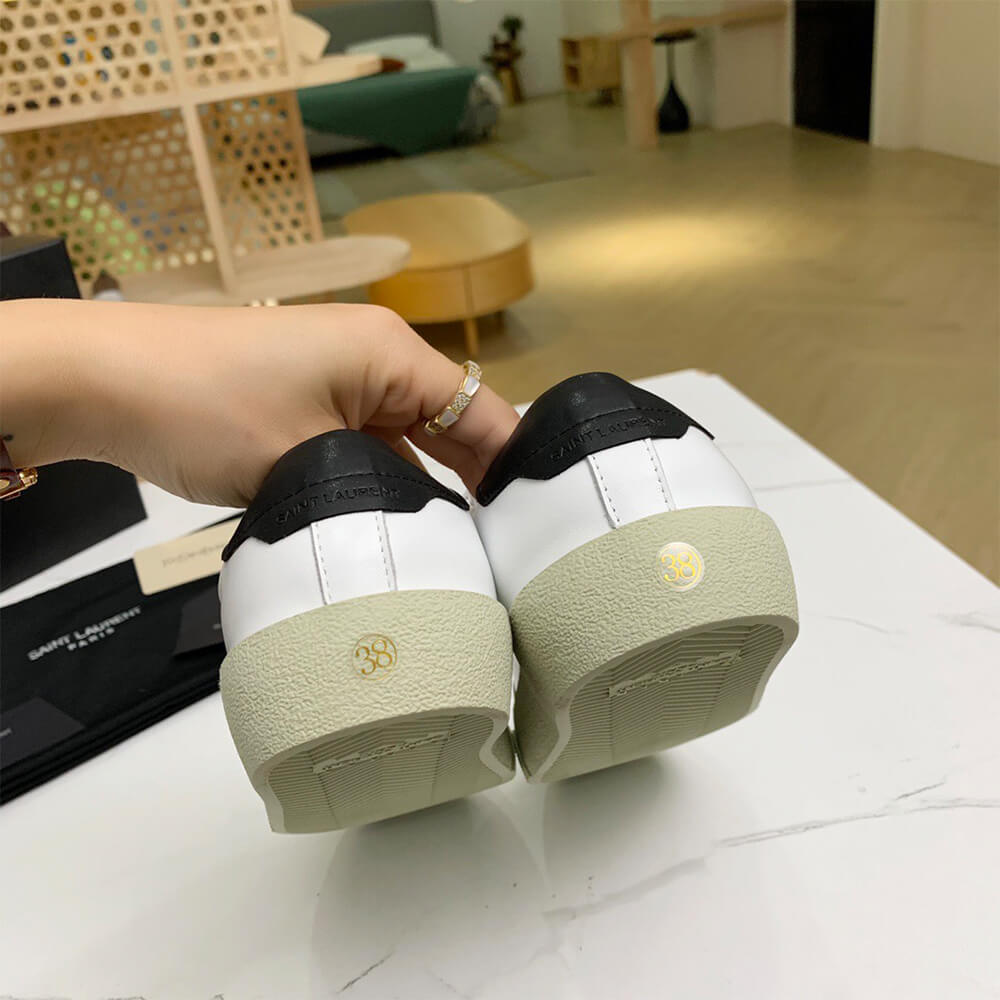 YSL Court Classic Sneaker Shoes - Replica Luxury Bags™