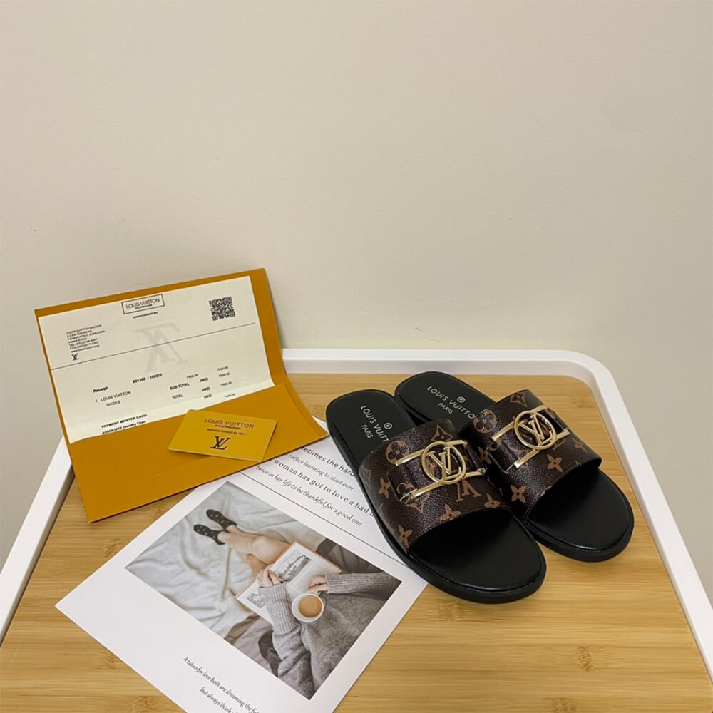 LV LOCK IT FLAT MULE Shoes - Replica Luxury Bags™