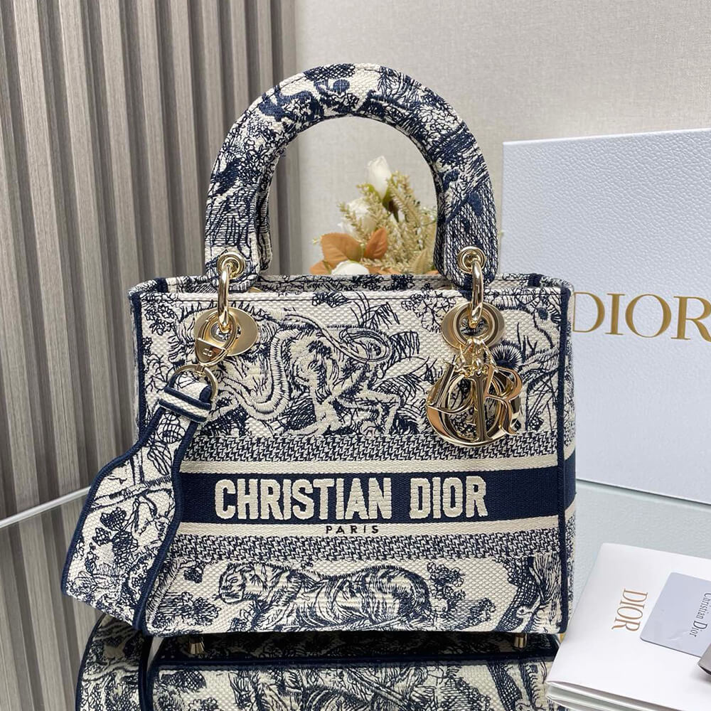 Dior Medium Lady D-Lite Bag - Replica Luxury Bags™