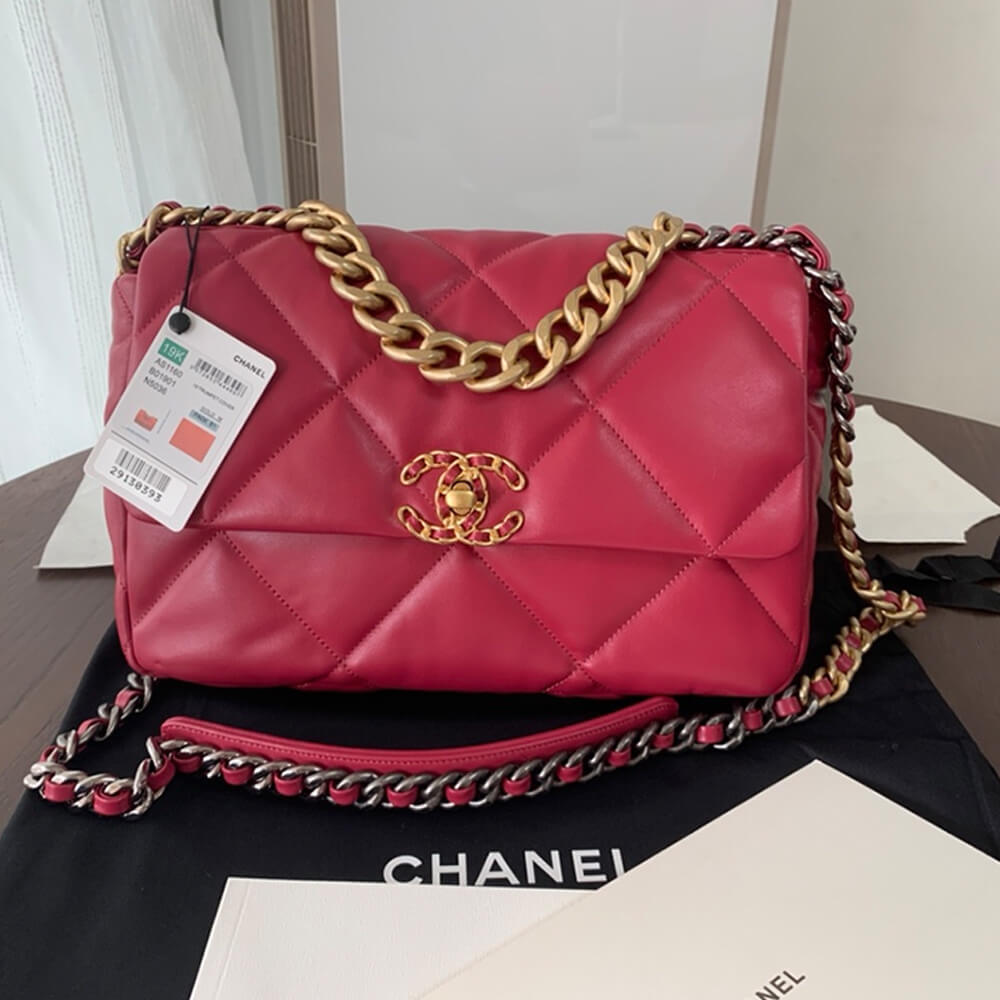 Chanel 19 Large Handbag - Replica Luxury Bags™