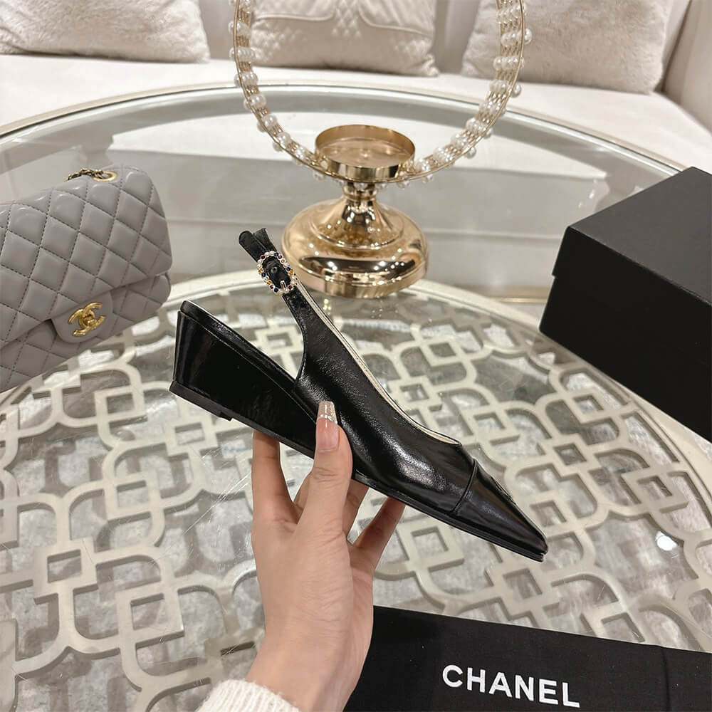 Chanel Slingbacks Shoes - Replica Luxury Bags™