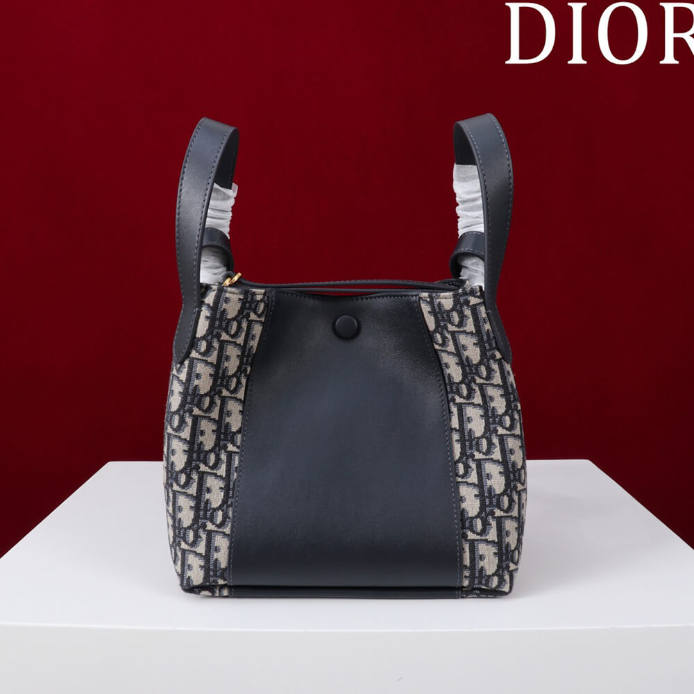 Dior Small Signature Bucket Bag - Replica Luxury Bags™