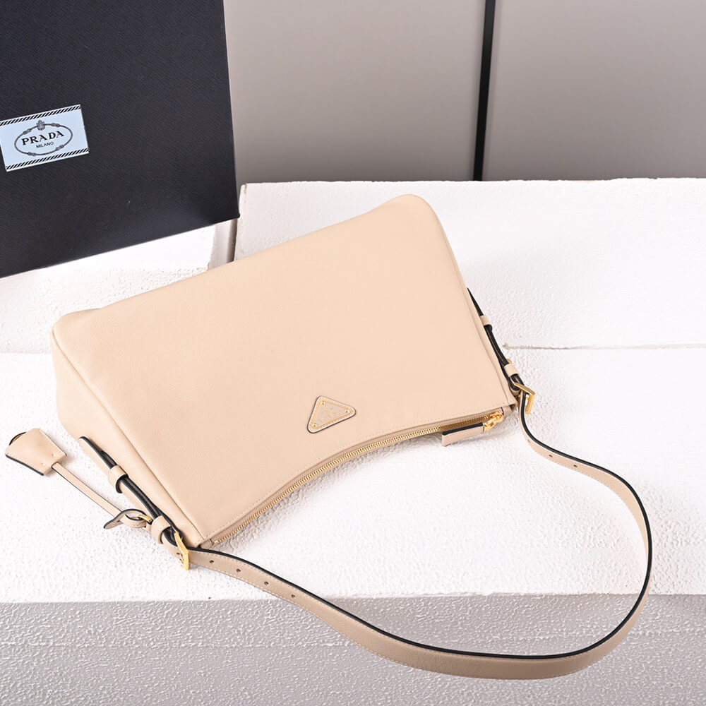 Prada Aimee Large Leather Shoulder Bag - Replica Luxury Bags™