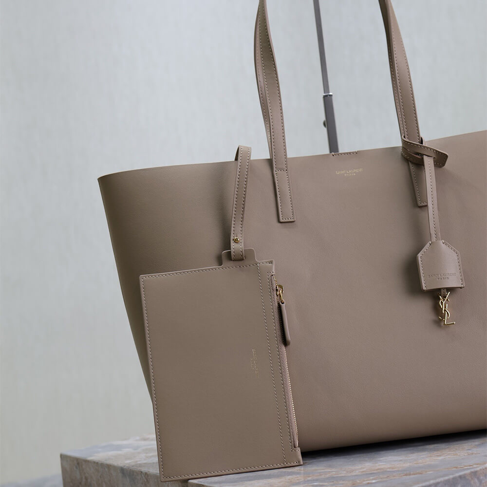 YSL Shopping Bag Saint Laurent Leather - Replica Luxury Bags™