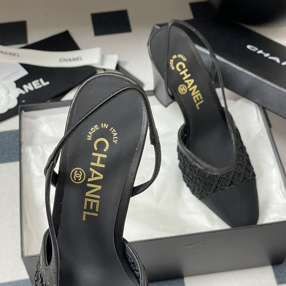 Chanel Slingbacks Shoes - Replica Luxury Bags™
