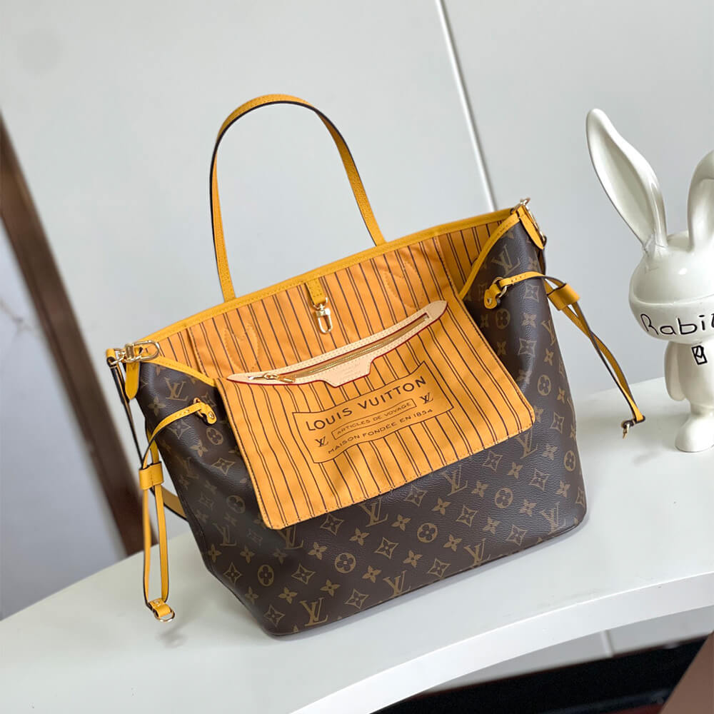 LV Neverfull Bandouliere Inside Out MM Bag - Replica Luxury Bags™