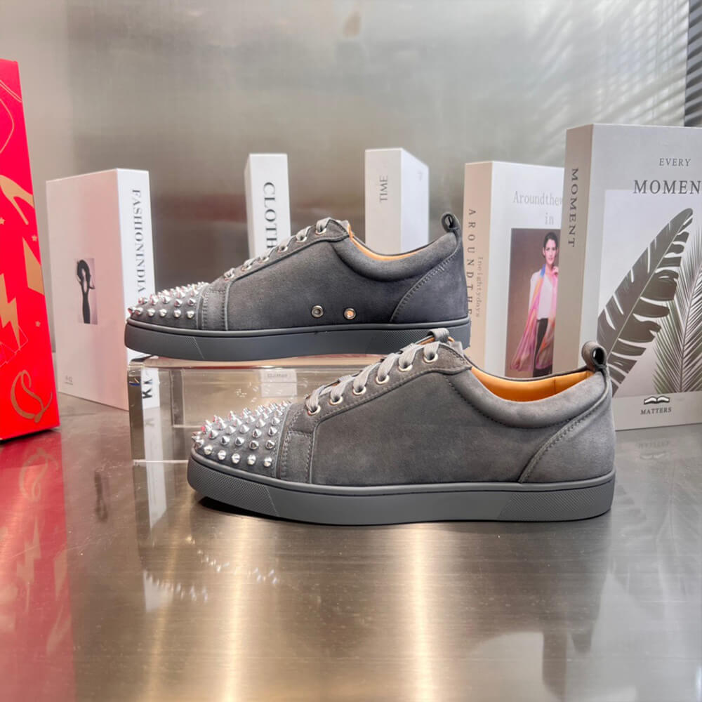 Christian Louboutin Louis Junior Spikes Shoes - Replica Luxury Bags™
