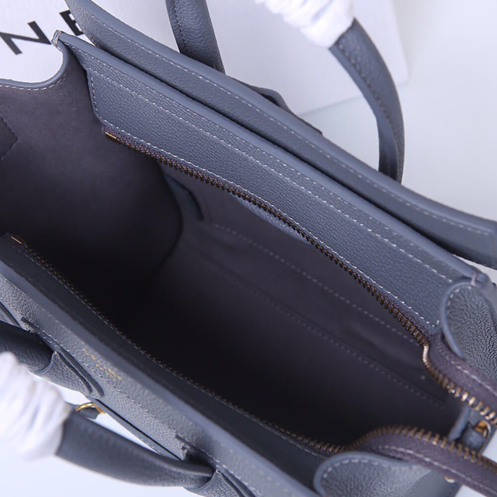 Celine Nano Luggage Bag in Calfskin - Replica Luxury Bags™