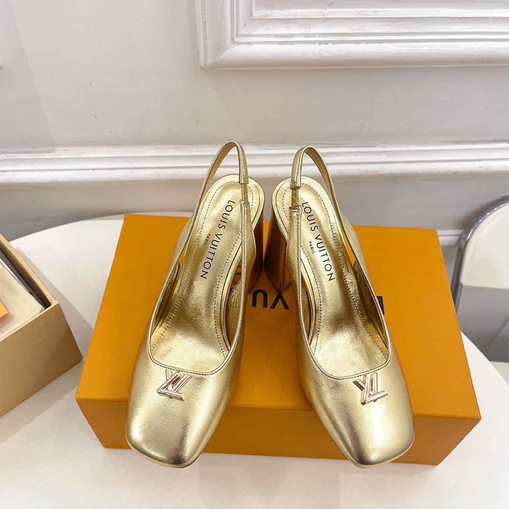 LV Swing Slingback Pump Shoes - Replica Luxury Bags™